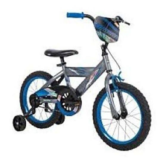 16" Kids Bike Grey Blue I4093