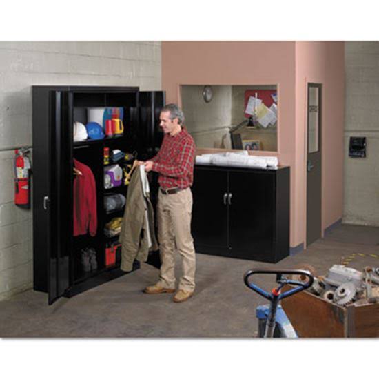 Light Gray Steel Storage Cabinet H8474