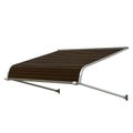 Brown Solid Fixed Door Awning Y4917