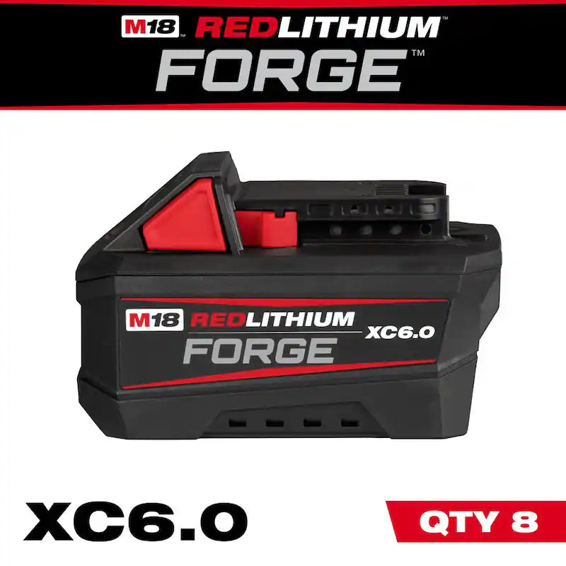 18V Lithium-Ion 6.0 Ah Battery Pack (8-Pack) B922